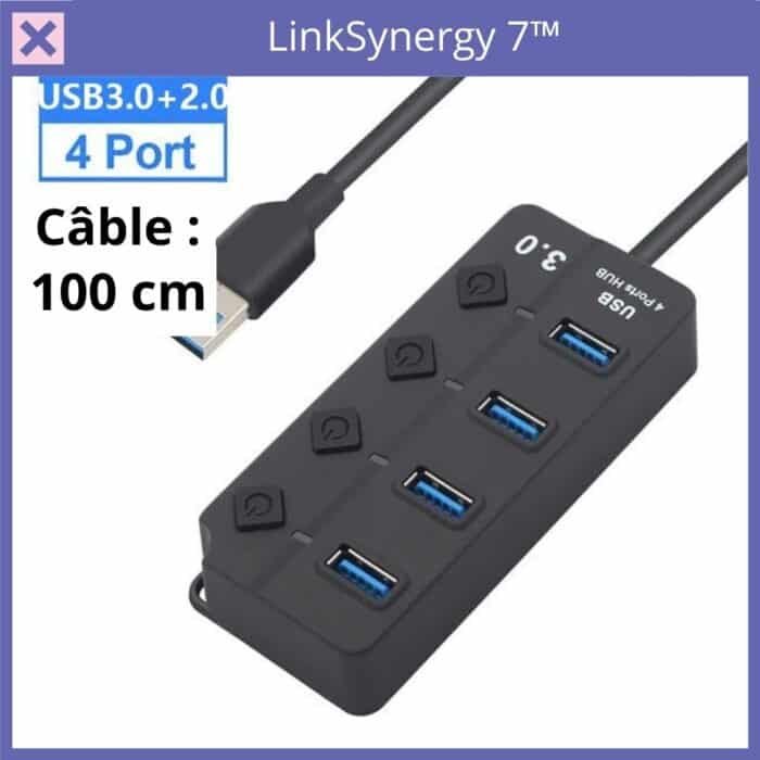 Répartiteur USB 3.0 Haute Vitesse à 4-7 Ports | LinkSynergy 7™ - Image 7