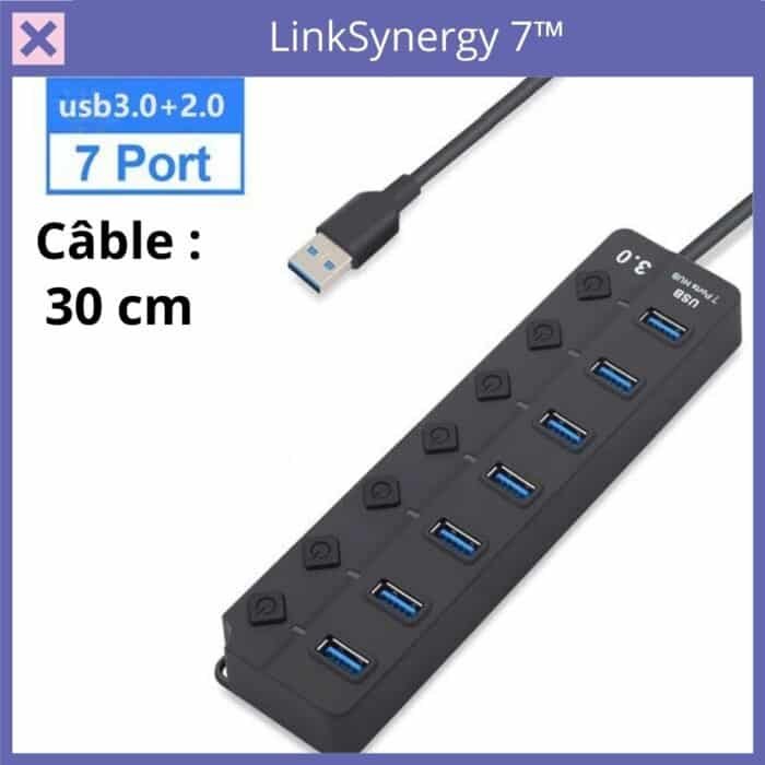 Répartiteur USB 3.0 Haute Vitesse à 4-7 Ports | LinkSynergy 7™ - Image 9